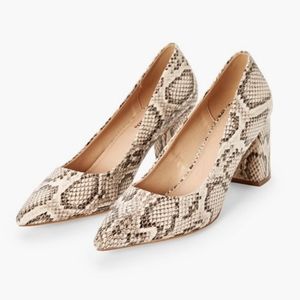 🖤JustFab Jenika Heeled Pumps sz 9